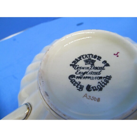 Crown Ducal England Adaptation Early English Double Handled Soup Bowl Underplate - Picture 5 of 8